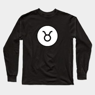 Taurus Star Symbol Long Sleeve T-Shirt